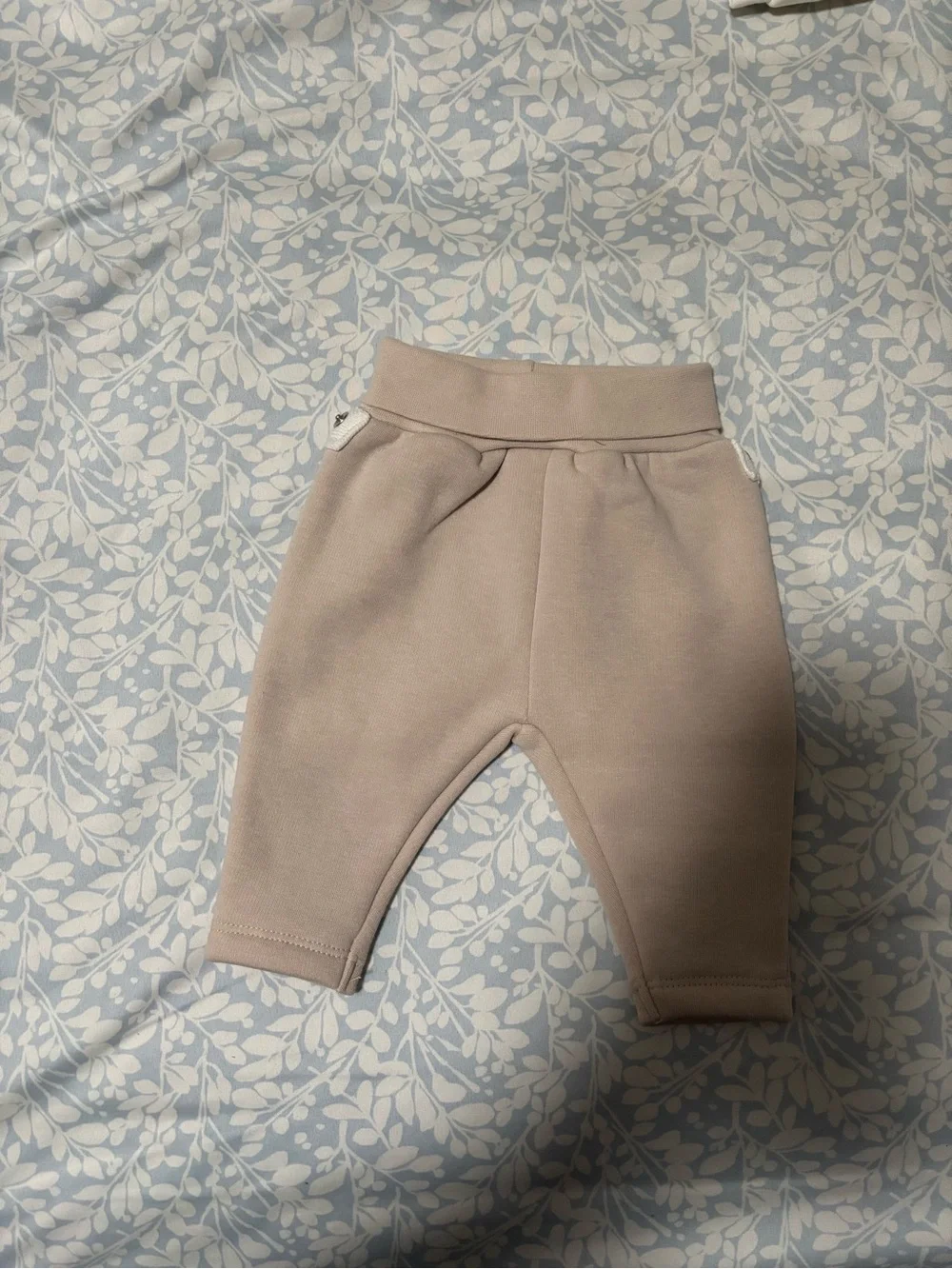 Cream Star-Print Top and Pink Legging Kids Matching Set
